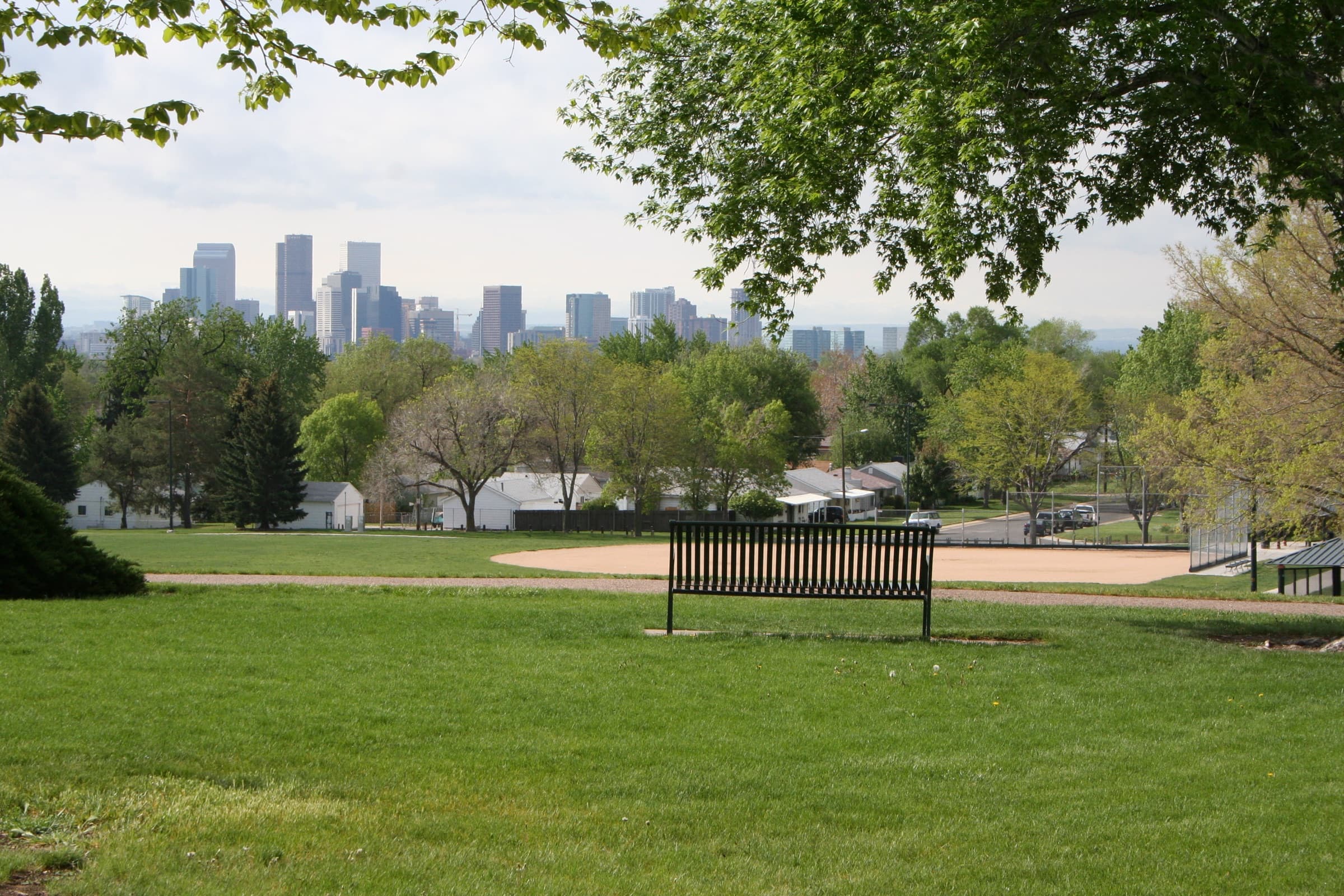 Chaffee Park, Denver Colorado homes and streetscape