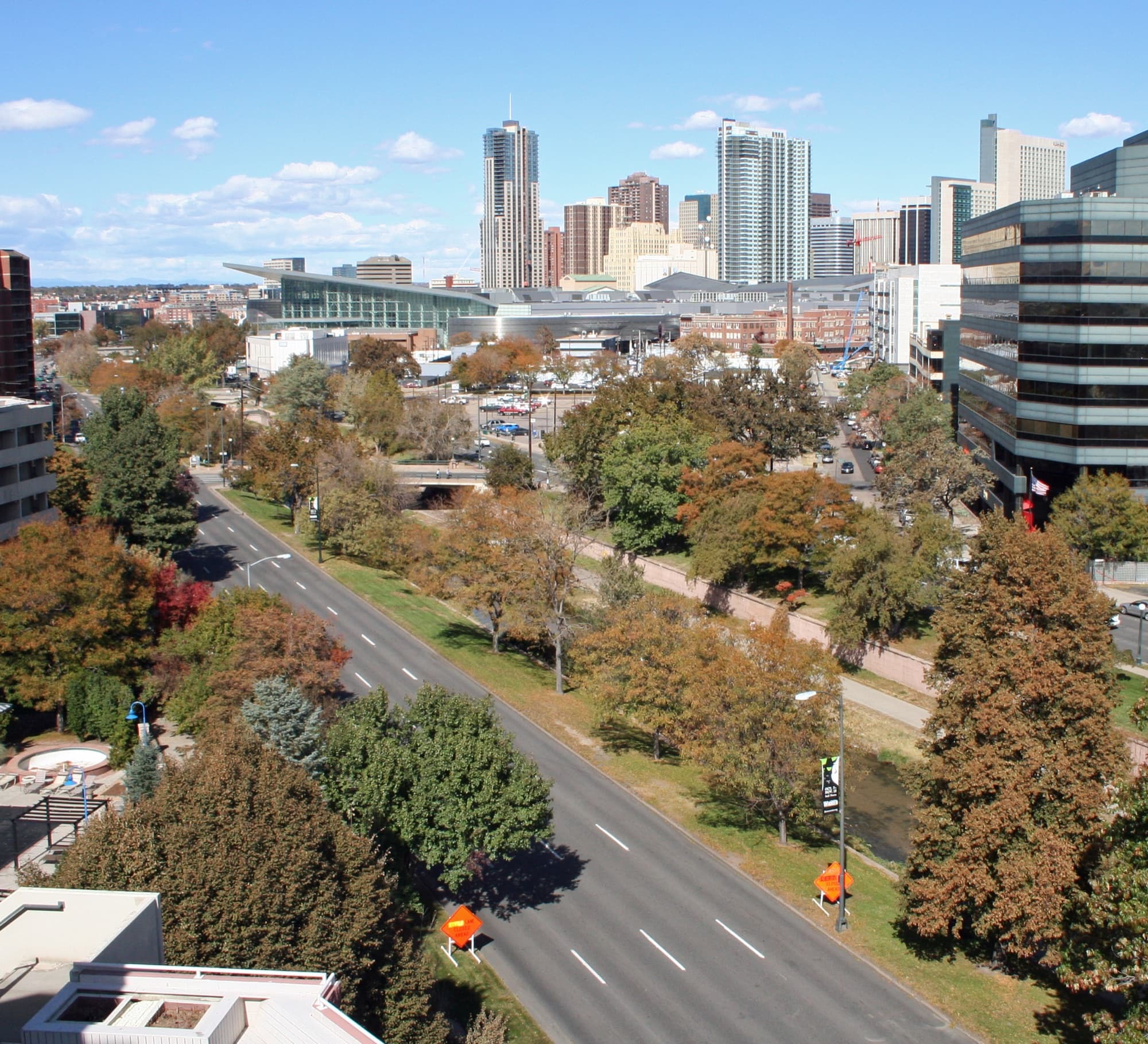 Speer, Denver Colorado homes and streetscape